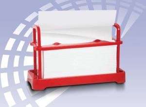 Paperquick new dispenser for folded paper kitchen towels