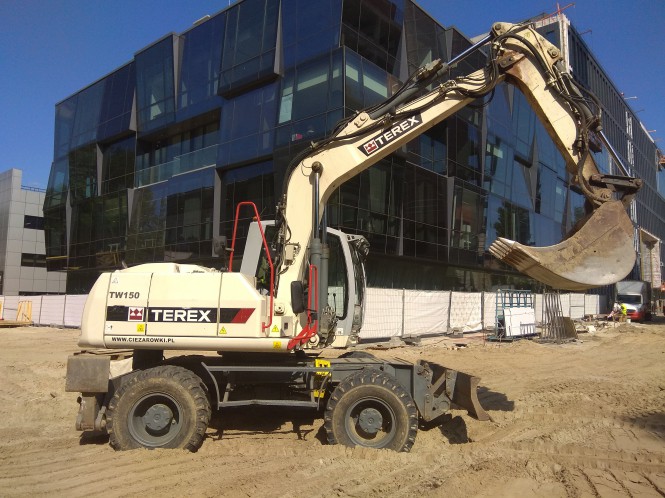 Terex TW 150 excavator for sale