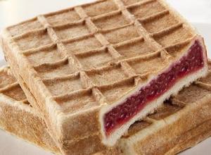 Fruits Filled Waffles