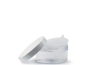 Transparent plastic containers