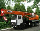 Truck cranes with a capacity of 18-50 tons