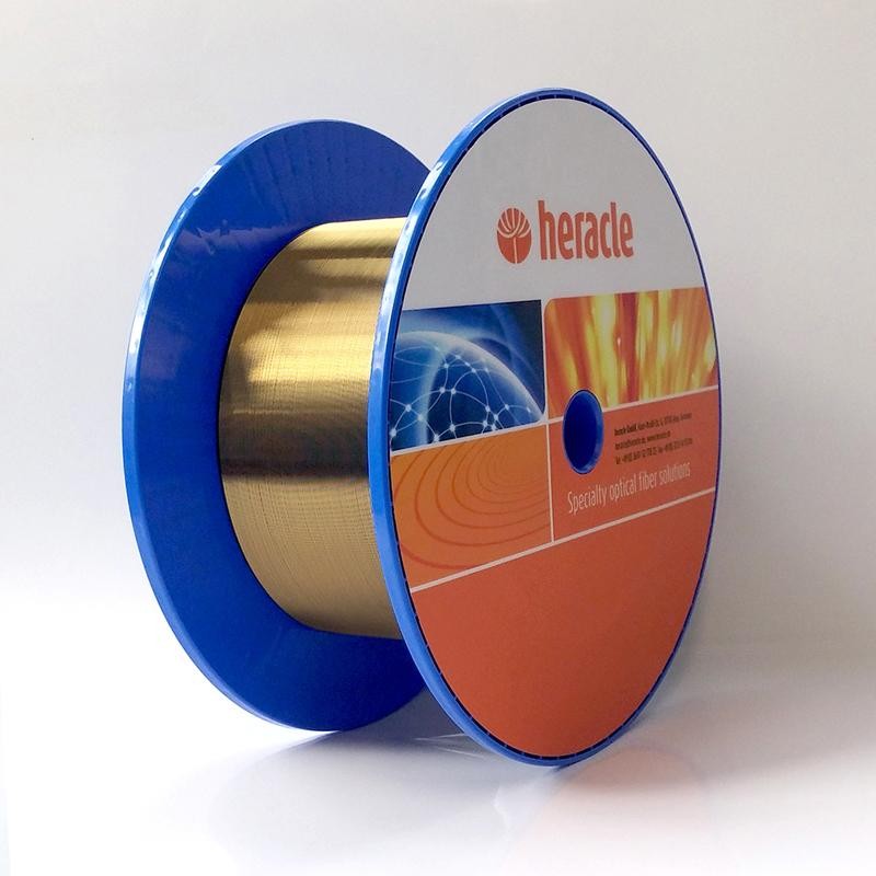 Metal coated Multimode graded index fiber: Gold/Aluminum