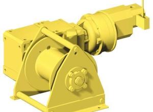 Pneumatic winches
