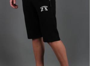 0011 - Zipper Pocket Black Capri