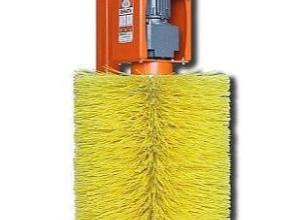 swinging cow brush