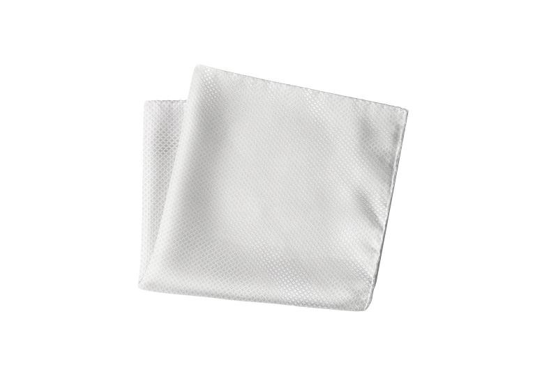 Men's pocket square 100% microfiber - dark blue
