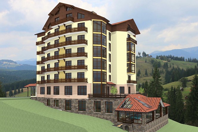 Hotel in the Carpathians