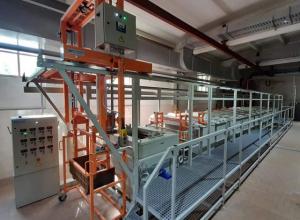 Electroplating equipment. Galvanic lines and baths.