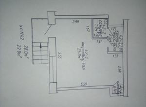 Selling retail space. Minsk Ave. Partisan 89.34-m2