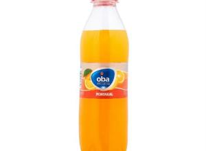 OBA PREMIUM ORANGE FLAVORED SOFT DRINK