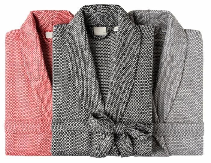 Peshtamal Cotton Bathrobe, Unisex Cotton Robe