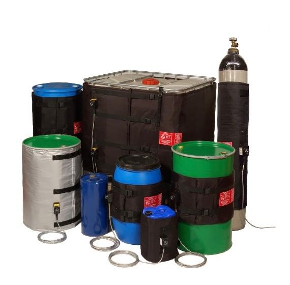 Drum and Barrel Heating Jackets and Base Heaters