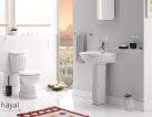Hayal Closet and Washbasin with Full Pedestal