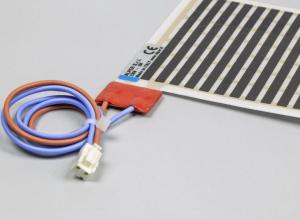 Polyester ultra flat heating element