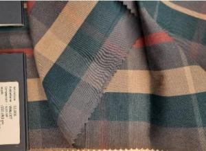 Cotton Woven Check Fabric