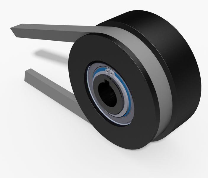 Centrifugal clutches with highly-elastic clutch