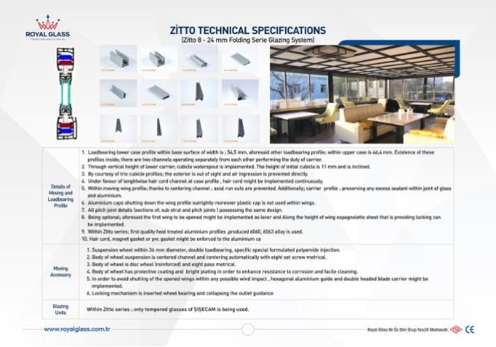 Royal Glass Performa Guillotine Technical Glazing System
