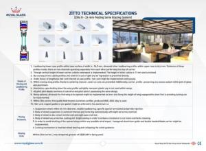 Royal Glass Zitto Folding Glazing System