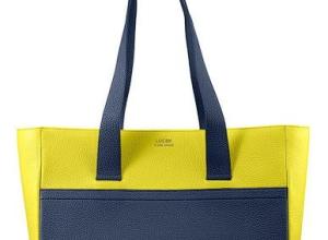 Custom Made Leather Shopper Bag