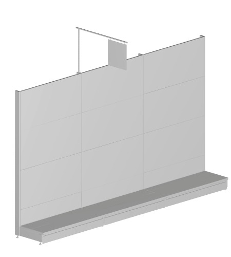Modular shop rack systems & instore interior shelving design