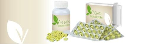 Packaging: soft capsules in pillboxes