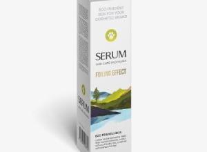 Serum box square bottom shaped small size white eco-friendly