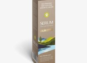 Serum box square bottom shaped small size kraft brown eco-friendly