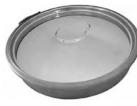 ROUND HATCH WITH CLAMO - Not suitable for pressure or vacuum 215 90 TEN