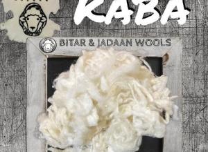 Turkish white wool washed and cleaned 100% No.104 30-32 micr
