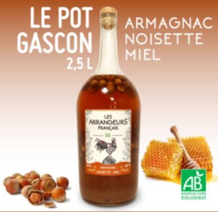2.5L Gascon Pot – Spirit Drink: Armagnac – Coffee – Vanilla