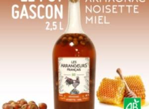 2.5L Gascon Pot – Spirit Drink Armagnac – Hazelnut – Honey