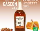 2.5L Gascon Pot – Spirit Drink Armagnac – Hazelnut – Honey