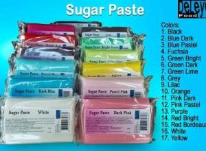 Flexible sugar paste 