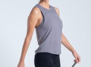 Women Tank Top Crop Top T-Shirt Seamless Tanktop