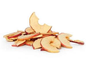Apple semicircle with peel (red / green varieties)