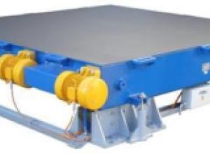 custom-built vibrating tables by Knauer Engineering