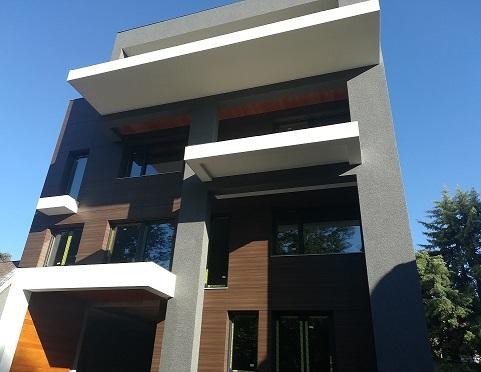 Ventilating facade