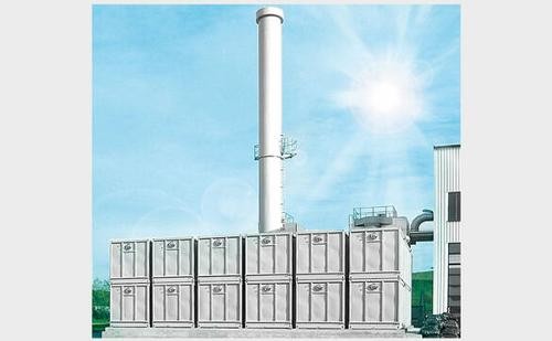 WESSEL-BIOCAT-DUO SCRUBBER: TWO-STAGE CONSTRUCTION