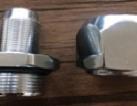 FUEL PUMP GUN SLEEVE AND NIPPLE 5/8