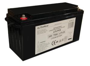 Ultramax 24v 78Ah Lithium Iron Phosphate LiFePO4 Battery