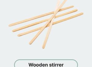 Wooden stirrers