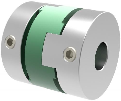 Miniature elastomer coupling MJT