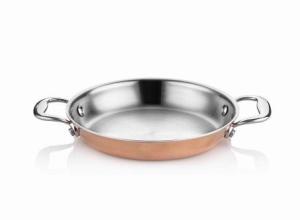 3-ply omlette pan