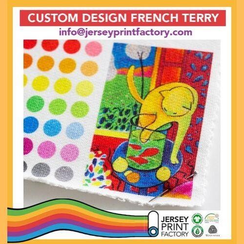 Customisable fabric custom pattern fabric designer knits
