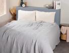 Plain Muslin Bedspread