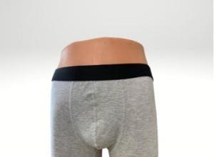 Grey Cotton Boxer