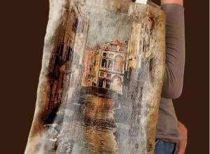 Printed Cotton Tote Bag 