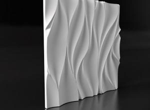 Model "Oval" 3D Wall Panel