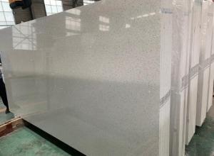 Crystal White/ Galaxy White Quartz Stone Slabs 