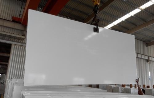 Pure Whtie Engineered Quartz Stone Vanity Tops